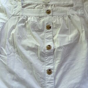 J. Crew Cream Button-Up Shirt